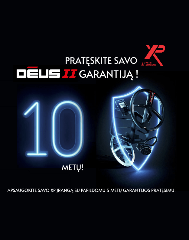 2026 metų NAUJIENA iš XP Metal Detectors