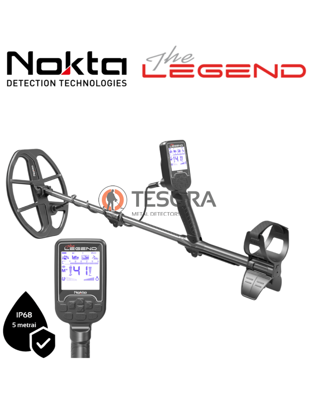 Nokta LEGEND metalo detektorius su LG30 rite 