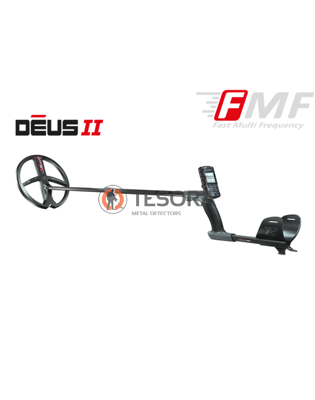 XP DEUS 2 metalo detektorius tik su pultu ir pasirenkama rite + DOVANA 3