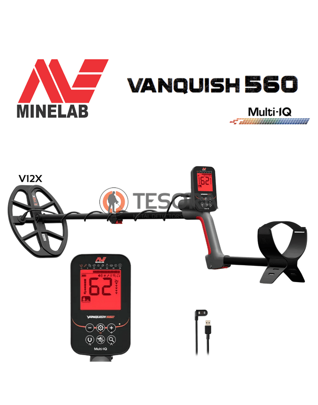 Minelab VANQUISH 560 metalo detektorius (2026m. serija )