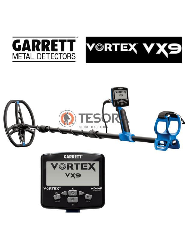 GARRETT VORTEX VX9 metalo detektorius  ( IŠANKSTINIS UŽSAKYMAS )