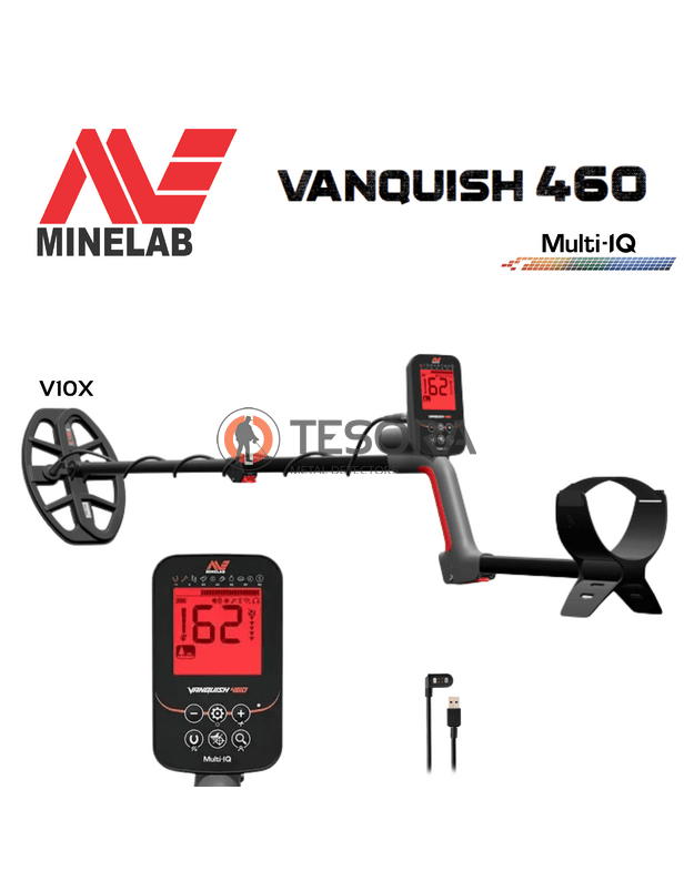 Minelab VANQUISH 460 metalo detektorius (2026m. serija )