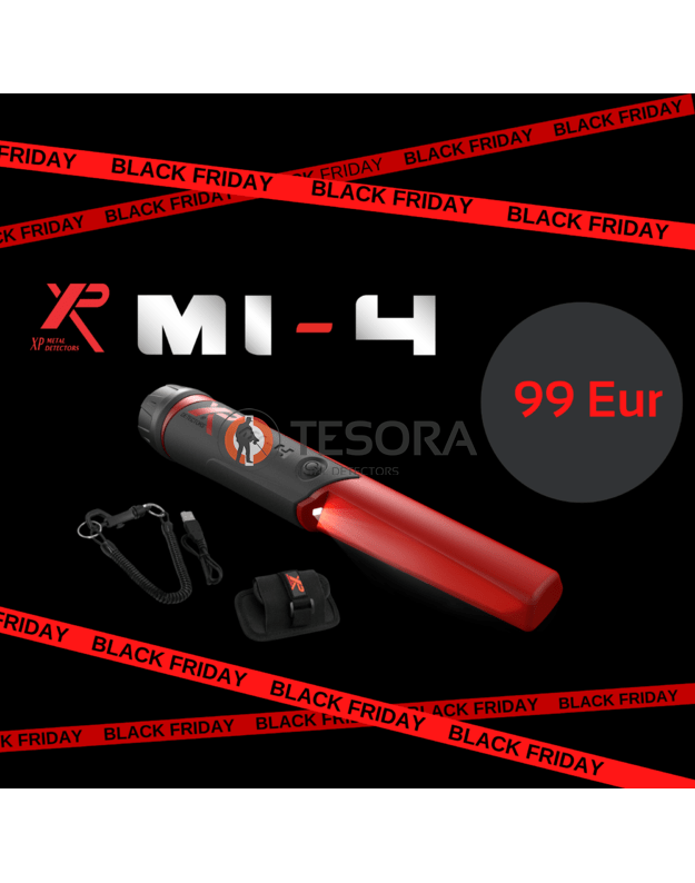 XP MI-4 pinpointeris BLACK FRIDAY