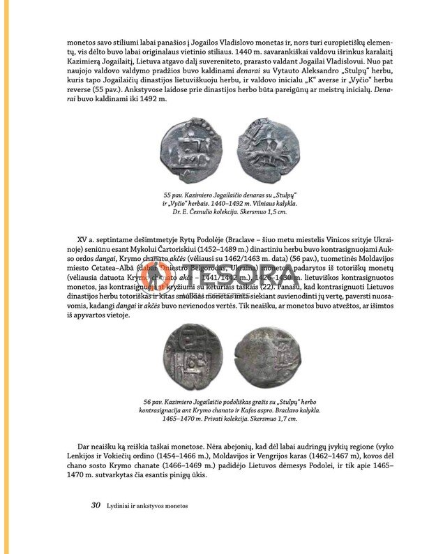 Knyga - monetų katalogas   "Lietuviškos Gediminaičių monetos 1345-1492 m."