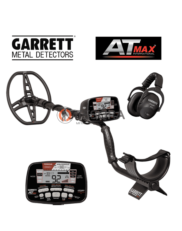 Garrett AT MAX International metalo detektorius + belaidės ausinės