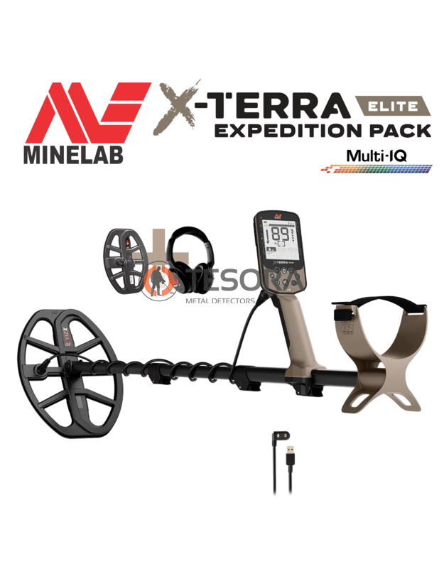 Minelab X-TERRA ELITE EXPEDITION PACK metalo detektorius 