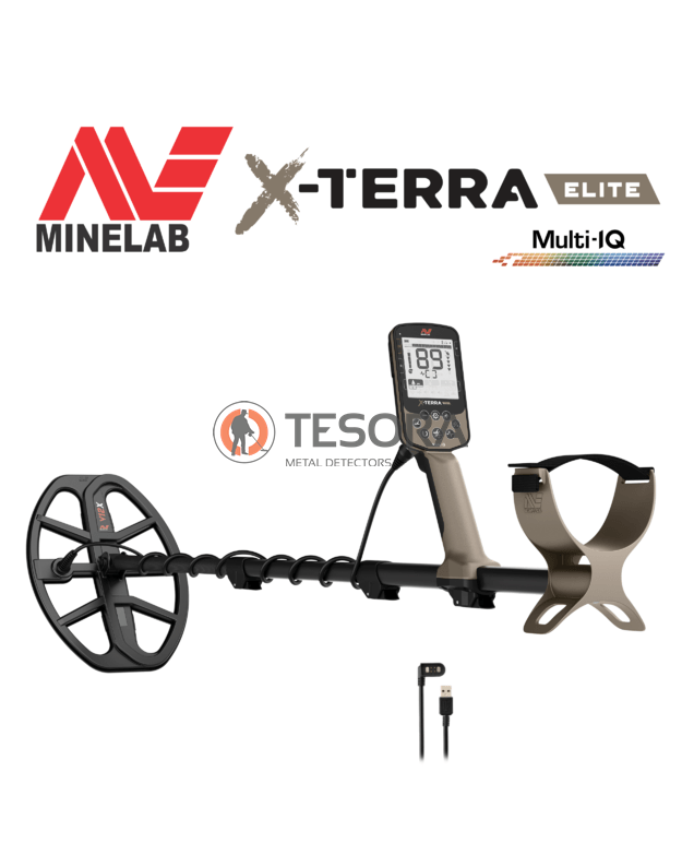 Minelab X-TERRA ELITE metalo detektorius + DOVANA BELAIDĖS AUSINĖS