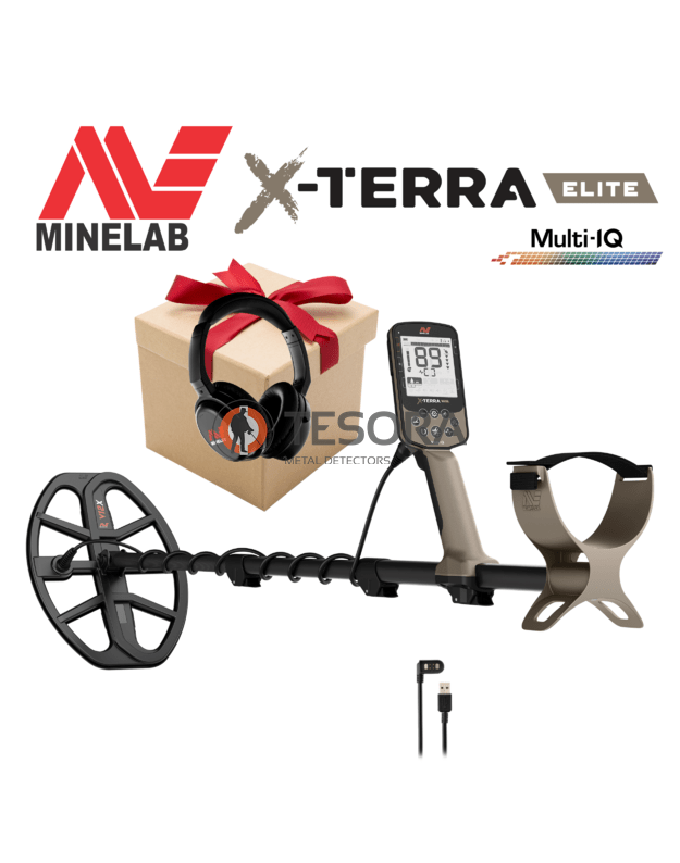 Minelab X-TERRA ELITE metalo detektorius + DOVANA BELAIDĖS AUSINĖS