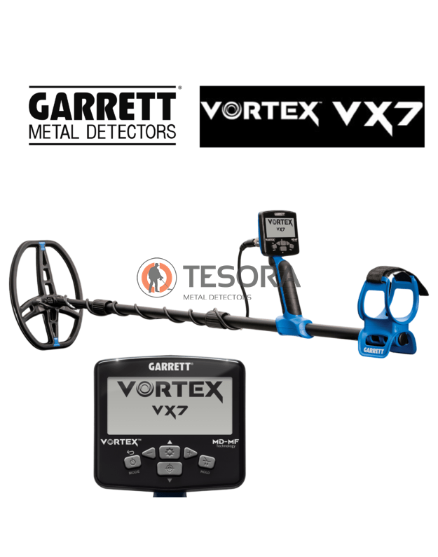 GARRETT VORTEX VX7 metalo detektorius  ( IŠANKSTINIS UŽSAKYMAS )