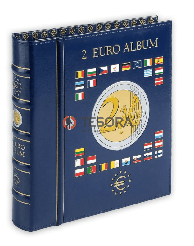 OPTIMA ,, 2 - Euro " monetų albumas be įmaučių (Leuchtturm)