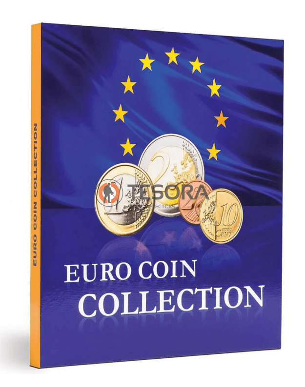 PRESSO albumas įvairiems euro monetų nominalams (Leuchtturm)